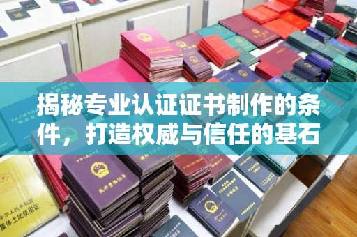 灵石揭秘专业认证证书制作的条件，打造权威与信任的基石