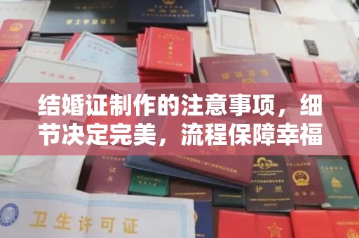 灵石结婚证制作的注意事项，细节决定完美，流程保障幸福