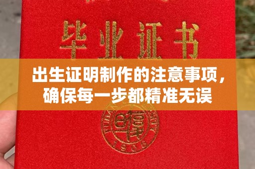 灵石出生证明制作的注意事项，确保每一步都精准无误