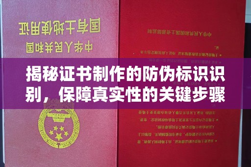 灵石揭秘证书制作的防伪标识识别，保障真实性的关键步骤