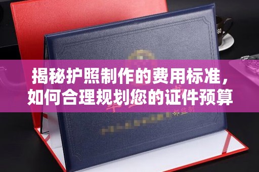 灵石揭秘护照制作的费用标准，如何合理规划您的证件预算？