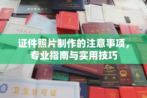 灵石证件照片制作的注意事项，专业指南与实用技巧